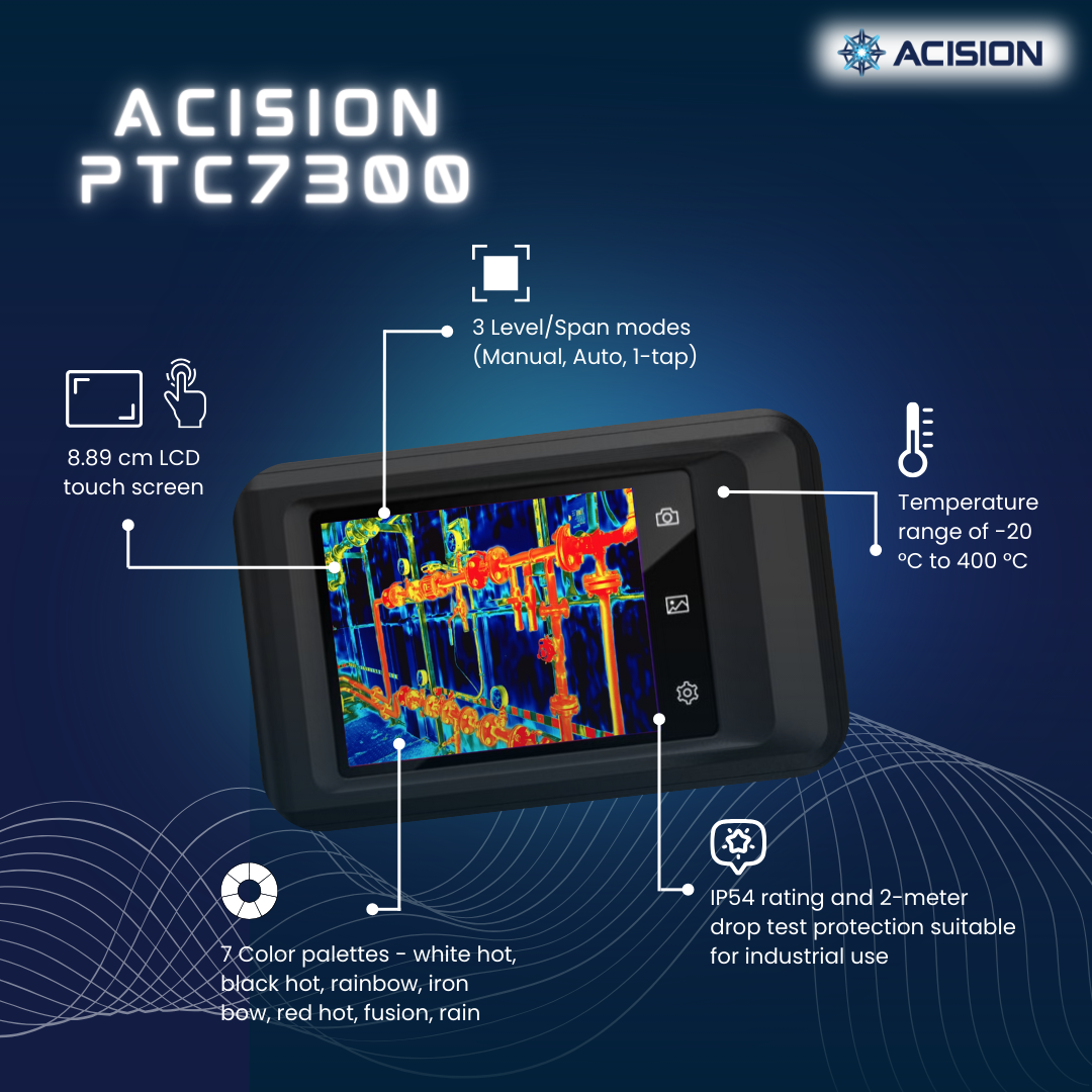 Acision PTC-7300 Portable Thermal Camera