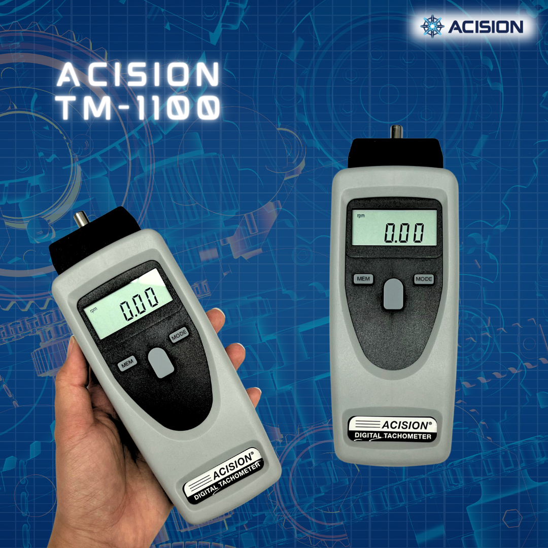 Acision TM-1100 Hand-held Tachometer