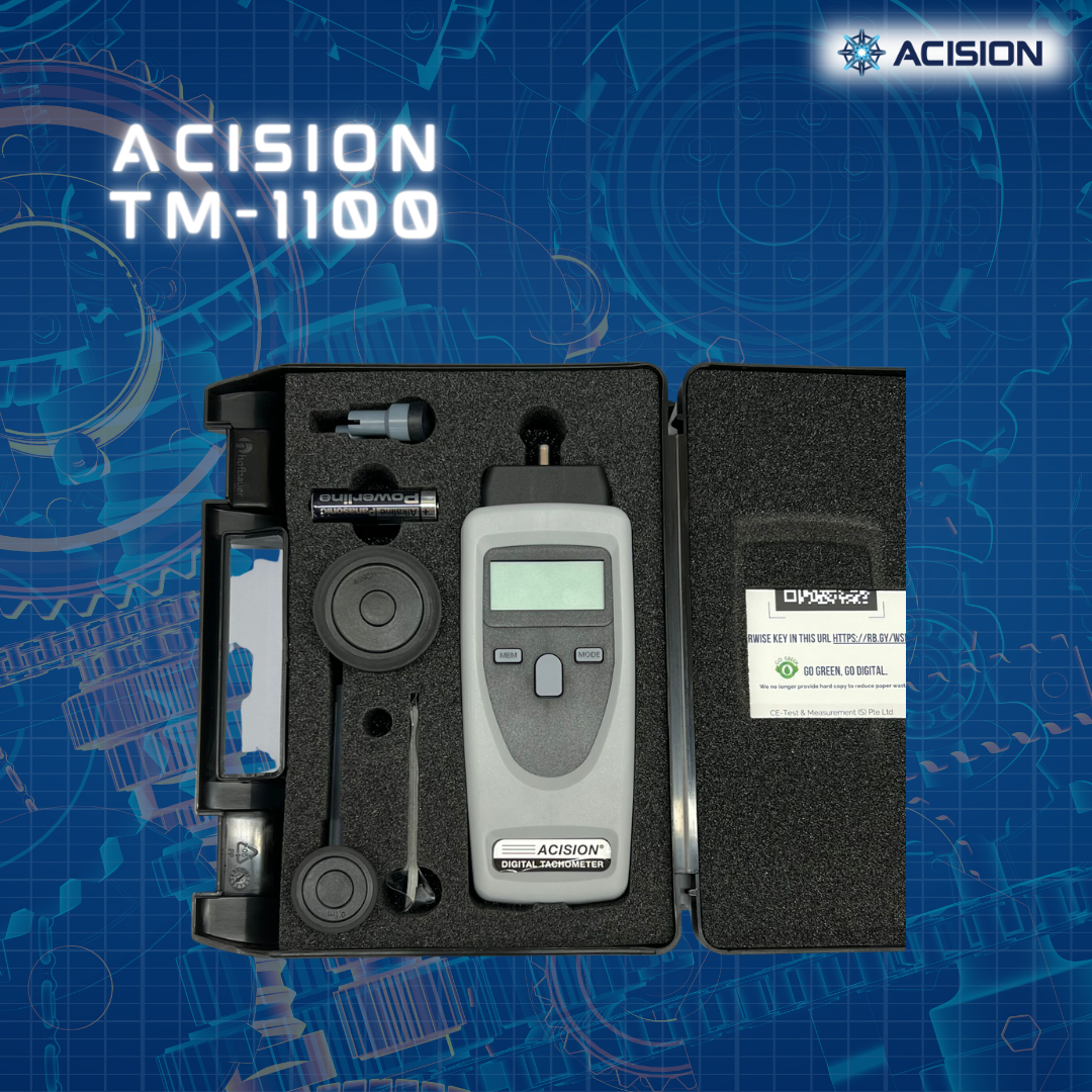 Acision TM-1100 Hand-held Tachometer