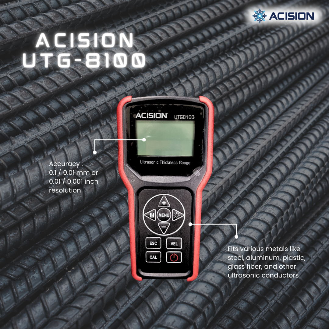 Acision UTG-8100 Ultrasonic Thickness Gauge