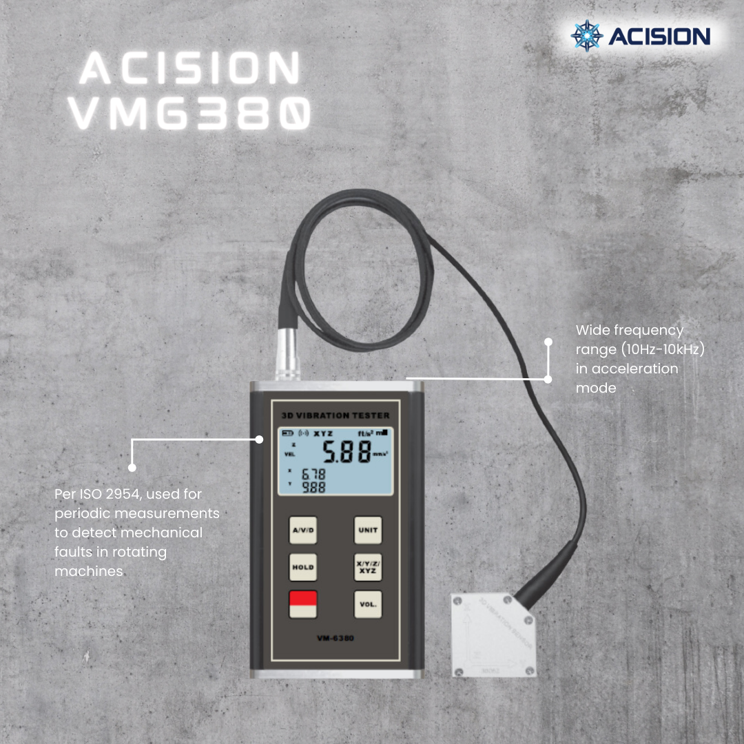 Acision VM-6380 Vibration Meter