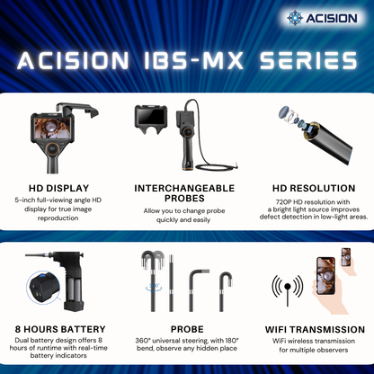 Acision IBS-MX Series Industrial Borescope