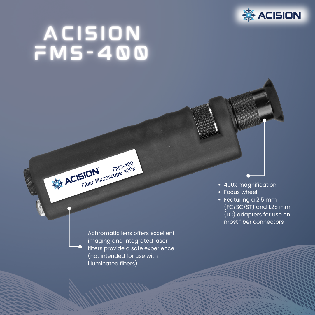 Acision FMS-400 Fiber Microscope