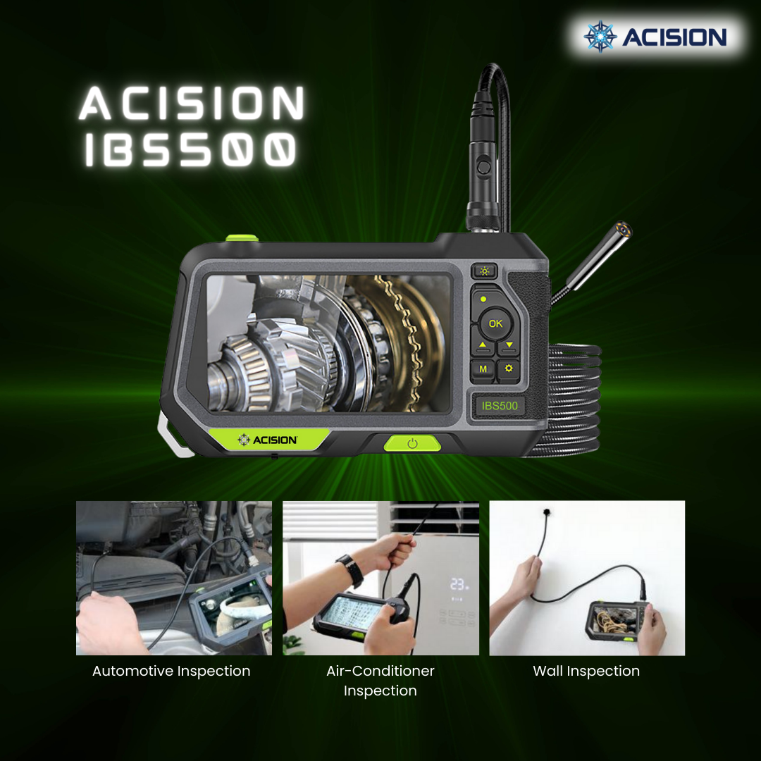 Acision IBS-500 Single/Double Lens Industrial Borescope